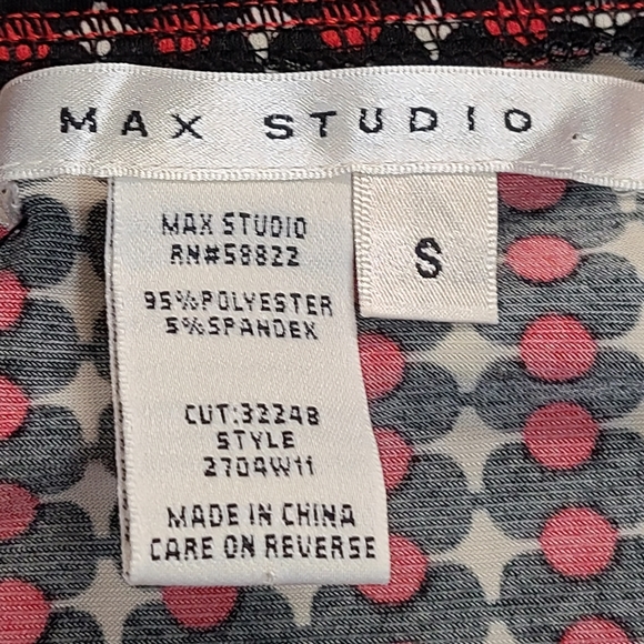 Max Studio Flare Skirt Fun Comfy - Picture 5 of 6
